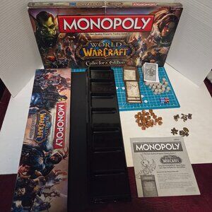 Monopoly Board Game Collector's Edition World of Warcraft READ DESCRIPTION